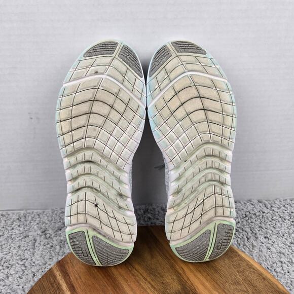 Nike Womens 10 Free RN 5.0 Pure Platinum Mint Foam Athletic Daily Running Shoe - Picture 8 of 12